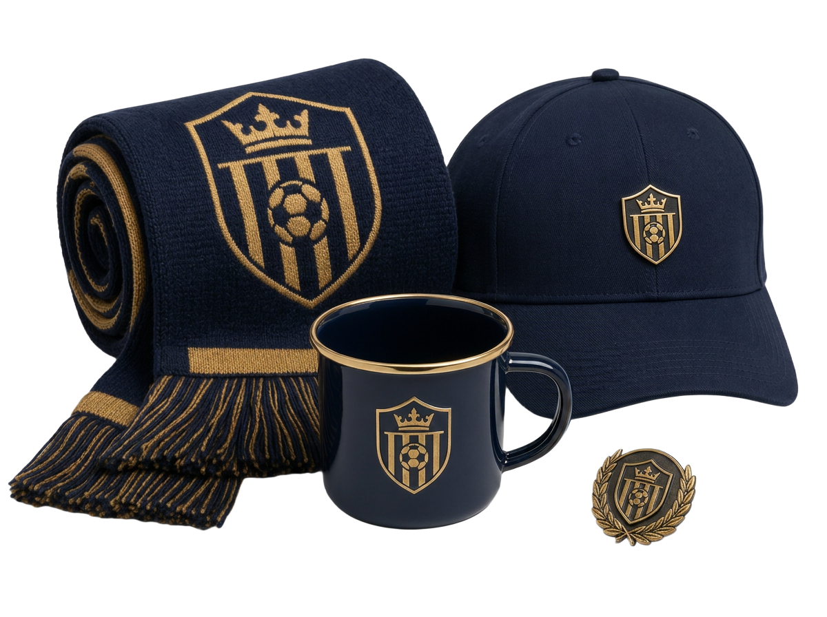 Falkirk 150th anniversary merchandise selection